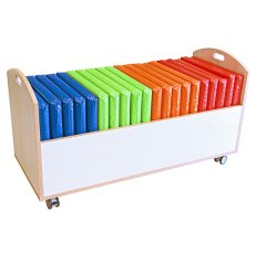 Minder Dolabı (Standı) MİNDERLER HARİÇ (Anaokulu Malzemesi)