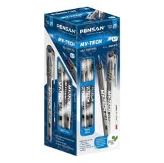 25'Li My-Tech MAVİ 0.7 Tükenmez Kalem 2240