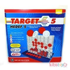 Hedef 5 Oyunu (Anaokulu İlkokul Zeka ve Strateji Masa Kutu Oyunları)
