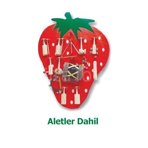 Müzik Köşesi Çilek (Müzik Aletleri Dahil)