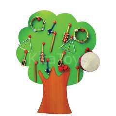 Müzik Köşesi Ağaç (Müzik Aletleri Dahil)