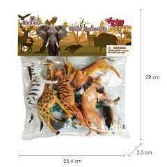 Vahşi Hayvanlar Seti 9 Parça (Oyuncak Orman Hayvanları) BÜYÜK