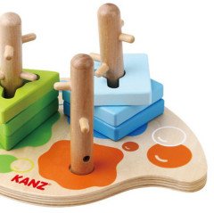 Akıllı Geometrik Şekiller (Ahşap)