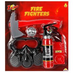 İtfaiye Kurtarma Seti Maskeli (Meslek Oyuncakları) 9906 Ekipmanları Oyun Seti