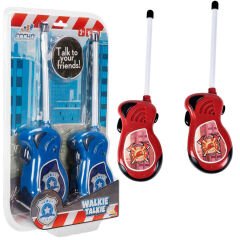 Telsiz Telefon Seti Polis İtfaiye Temalı (Eğitici Oyuncak) 6054