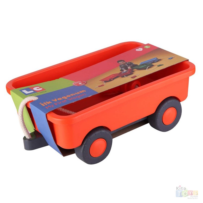 İlk Vagonum LC Kırılmaz (Oyuncak Arabalar) 30914 Turuncu