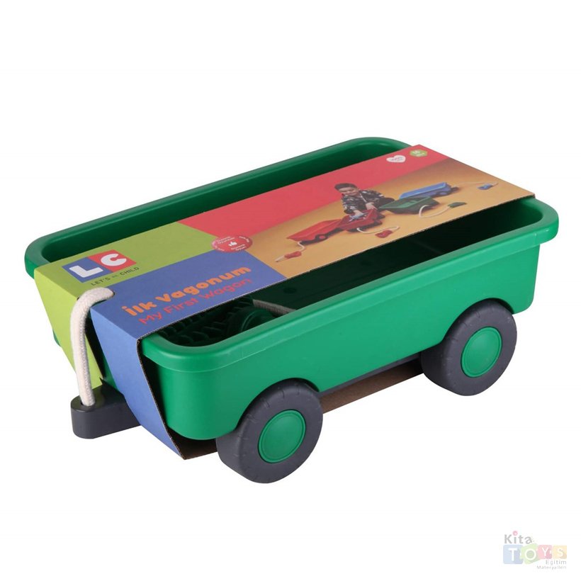İlk Vagonum LC Kırılmaz (Oyuncak Arabalar) 30914 Yeşil