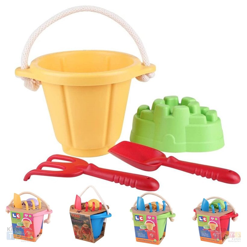 Kum Plaj Seti LC (Oyuncak Kova Tırmık Kürek) 30836