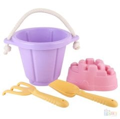 Kum Plaj Seti LC (Oyuncak Kova Tırmık Kürek) 30836 Lila
