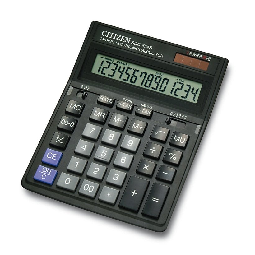 CİTİZEN Hesap Makinesi SDC-554S