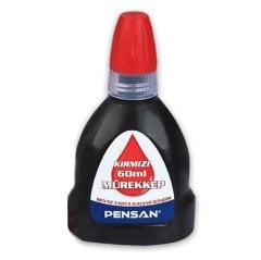 Tahta Kalemi MÜREKKEBİ 60 ml Kırmızı-4800 Mürekkep