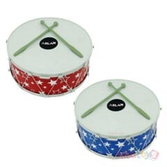 Plastik Davul 17 cm Askılı (Orta Boy) Sevimli Aslan Oyuncak