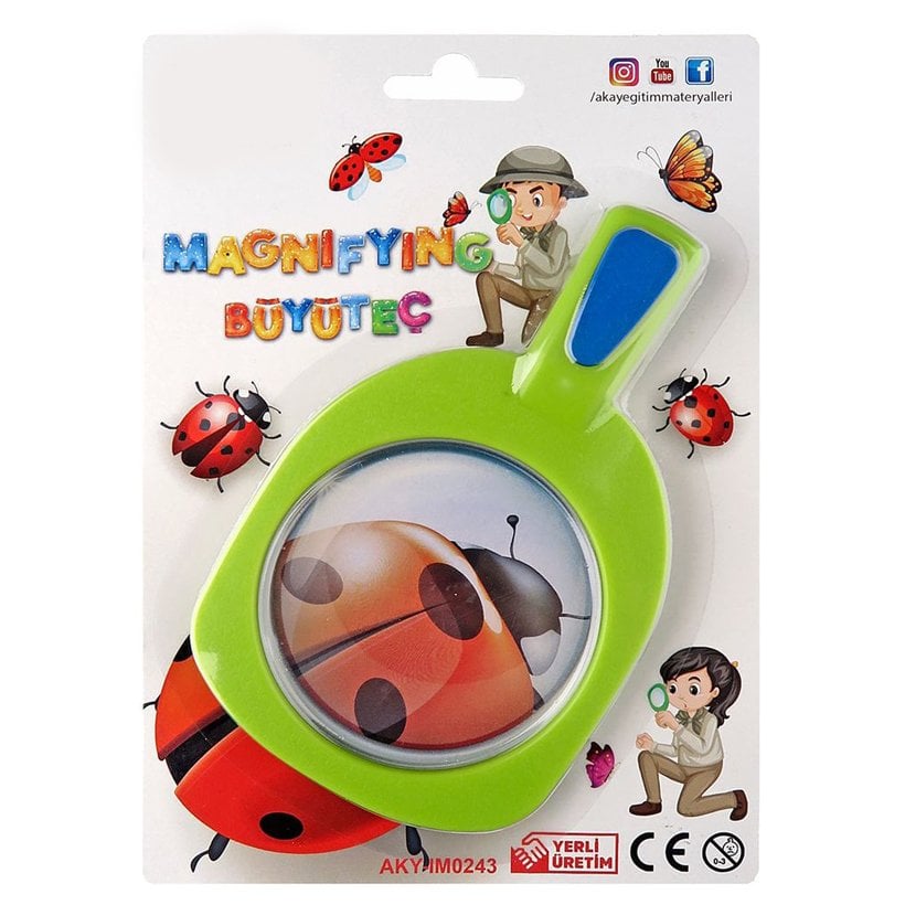 Büyüteç 80 mm (Kullanışlı ve Şık Tasarım)
