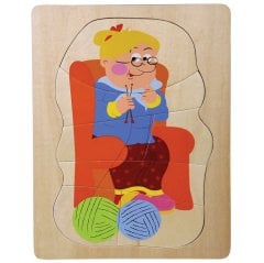 Kat Kat Nine Puzzle (Anaokulu Katlı Oyuncakları) Torun