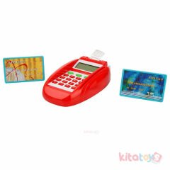 Market Pos Cihazı Seti Sesli (1611 Yazar Kasa Makinesi) Oyuncak