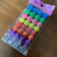 Emojili Yumurtlayan BOYA Kalemi 4'Lü (Öğrenci Karne Hediyesi Oyuncak) Gülen Yüzlü