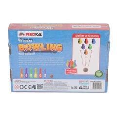 Ahşap Bowling Oyunu (Beceri Oyuncakları) RD5821