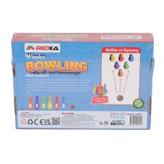 Ahşap Bowling Oyunu (Beceri Oyuncakları) RD5821