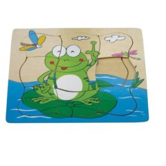 Kat Kat Kurbağa Puzzle (Anaokul Katlı Oyuncakları)
