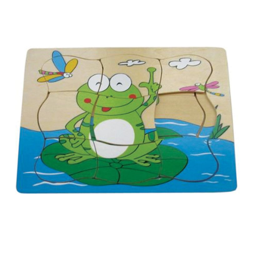 Kat Kat Kurbağa Puzzle (Anaokul Katlı Oyuncakları)