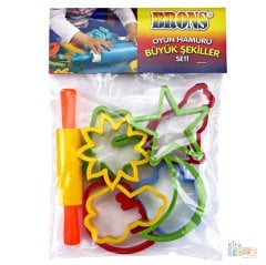 Oyun Hamuru Kalıbı Büyük Şekiller 474 Kalıpları