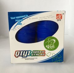 Hızlı Bardaklar 12'li (Ritim Bardağı) Oyunu Mavi