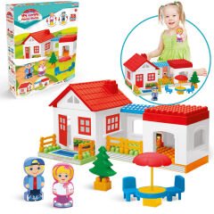 Tek Katlı Ev Blokları 36 Parça Lego Blocks 03135