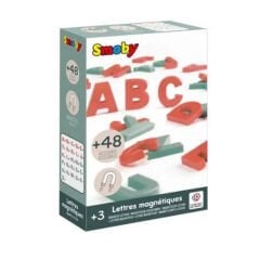 Manyetikli Harfler 48 Parça Smoby (Mıknatıslı Alfabe)