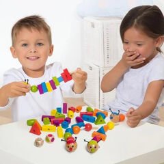 Rondo Vario Oyunu (İpe Dizme Geometrik Boncuk) 22481 Beleduc
