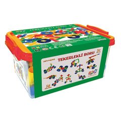 Tekerlekli Boru ve Dirsekler 56p Lego (Kutulu)