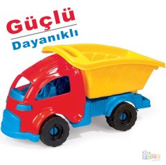 Oyuncak Kamyon 34 cm Güçlü-Dayanıklı Pitbull