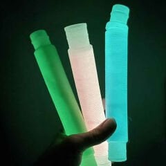 Pop Tubes Mini Set 5 Adet (Uzayan Borular) Duyusal Oyuncak Stres Play Jaru SNM019