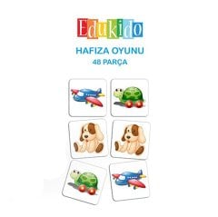 Anaokulu Oyuncaklar Edukido Hafıza Kart Oyunu