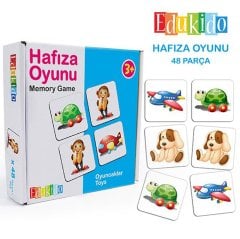 Anaokulu Oyuncaklar Edukido Hafıza Kart Oyunu