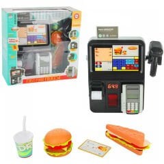 Yazar Kasa Seti + Pos Cihazı Pilli Işıklı (Market Makinesi 946-1) Oyuncak