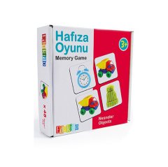 Hafıza Oyunu Gerçek Nesneler (Anaokulu Zeka Kartları)