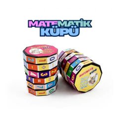 Matematik Küpü Eğitici Zeka Geliştirme 4 İşlem Oyunu Oyuncak