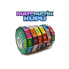 Matematik Küpü Eğitici Zeka Geliştirme 4 İşlem Oyunu Oyuncak