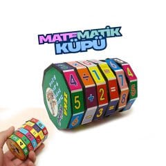 Matematik Küpü Eğitici Zeka Geliştirme 4 İşlem Oyunu Oyuncak