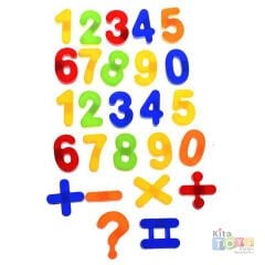 Mıknatıslı Rakamlar (Sayılar) Eğitici Manyetikli Oyuncak Materyal