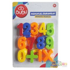 Mıknatıslı Rakamlar (Sayılar) Eğitici Manyetikli Oyuncak Materyal