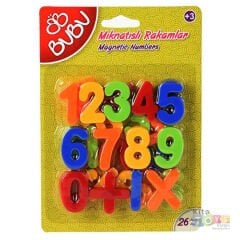 Mıknatıslı Rakamlar (Sayılar) Eğitici Manyetikli Oyuncak Materyal