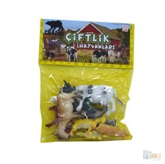 Çiftlik Hayvanları Seti  (Evcil) Küçük Boy