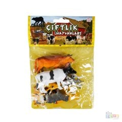 Çiftlik Hayvanları Seti  (Evcil) Küçük Boy