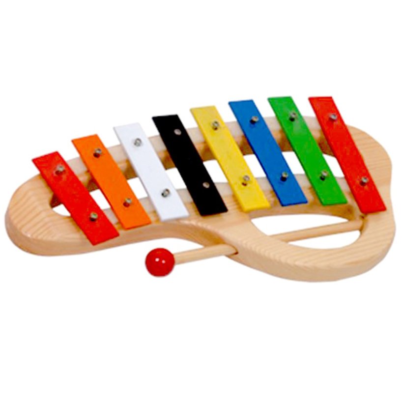 8 Notalı Metal Ksilefon (Ahşap Orff Aletleri) Ksilofon
