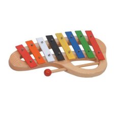 8 Notalı Metal Ksilefon (Ahşap Orff Aletleri) Ksilofon