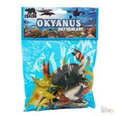 Okyanus Hayvanları Seti (Orta Boy) Deniz Hayvanı