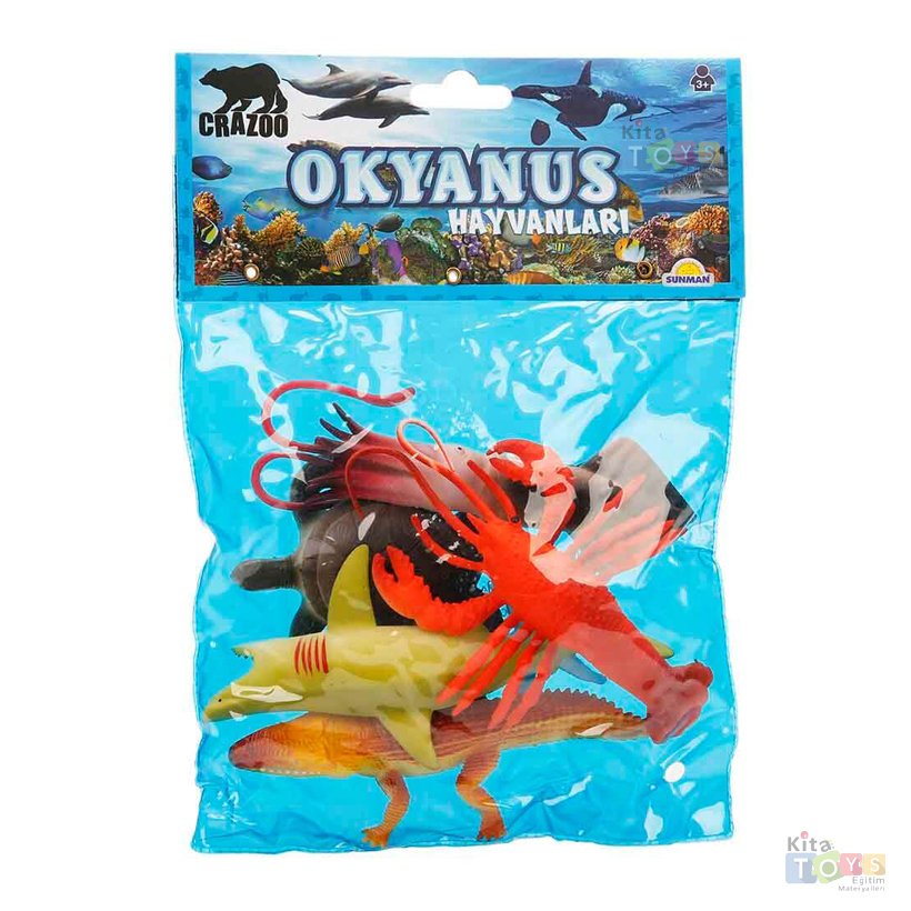 Okyanus Hayvanları Seti (Orta Boy) Deniz Hayvanı