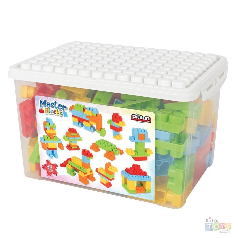 Master Bloklar 168 Parça (Lego Yapı Oyuncakları)