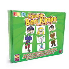 Eşleştir Ben Kimim (Anaokulu Zeka Kartları)